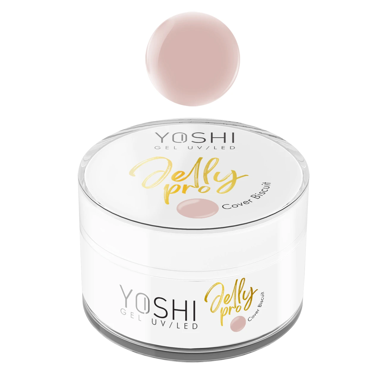 YOSHI - Żel Budujący Jelly PRO Gel UV LED Cover Biscuit 15 ml. - Image 4