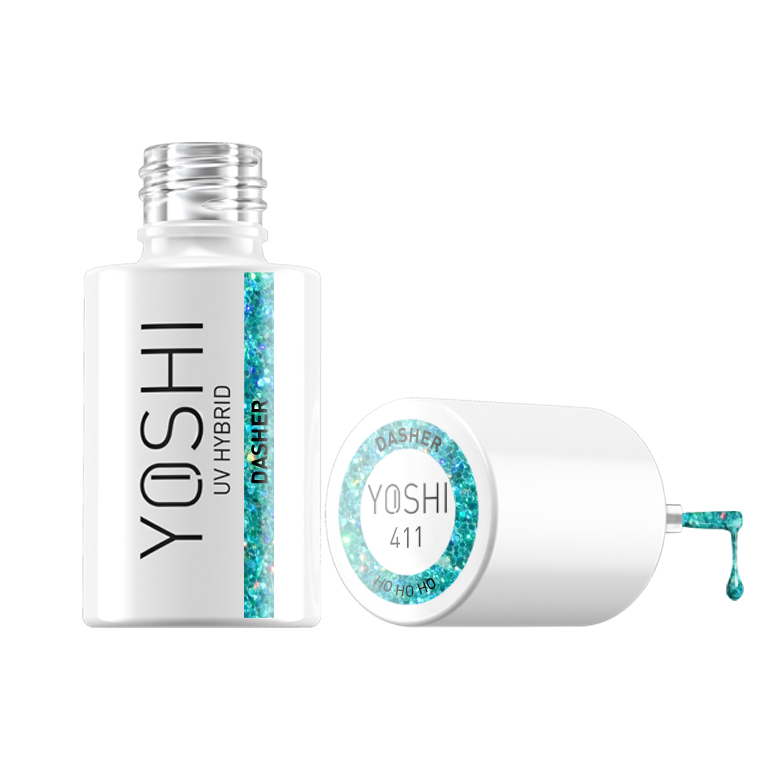 YOSHI - Lakier Hybrydowy UV Hybrid Dasher 6 ml - 411 - Image 3