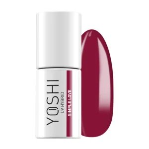 YOSHI - Lakier Hybrydowy UV - LOVE -  Hybrid Simple Love 6 ml - 615