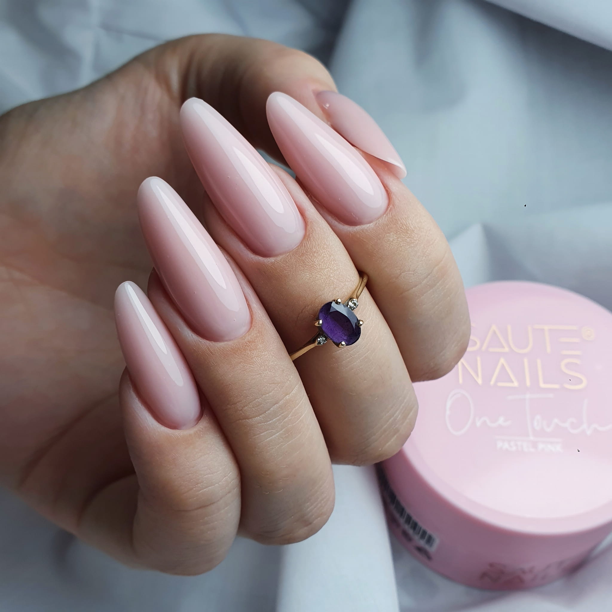 SAUTE NAILS - Saute Nails One Touch Pastel Pink 30g - Image 2