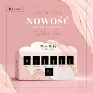IQ NAILS - ZESTAW MANI 28 Innowacyjny Zestaw Duo Frez
