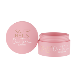 SAUTE NAILS - Saute Nails One Touch Glitter Pink 50g