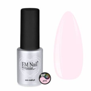 EM Nail - Modelująca baza hybrydowa UV/LED Power Base Pink 6ml