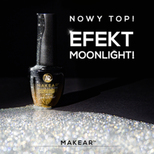 MAKEAR - TOP NO WIPE - Top Moonlight efekt 8ml TERMIN DO CZERWCA !