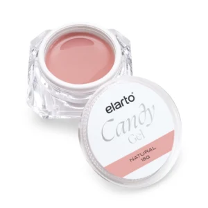 ELARTO - Żel budujący beżowo-różowy kamuflaż Candy Natural 15g