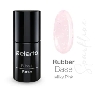 ELARTO - Baza hybrydowa Rubber Base Sparkline Milky Pink 7ml