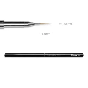 ELARTO - Pędzel do zdobień z metalową rączką Extreme Liner 10mm