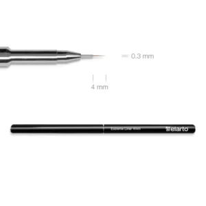 ELARTO -  Pędzel do zdobień z metalową rączką Extreme Liner 4mm