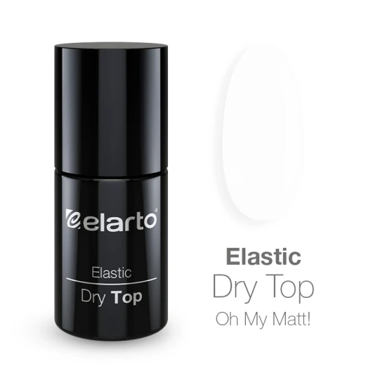 ELARTO - Top hybrydowy matowy Elastic Dry Top Oh My Matt! 7ml