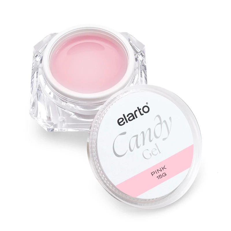 ELARTO - Żel budujący mlecznoróżowy Candy Pink 15g