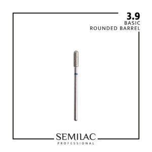 SEMILAC - Frez Basic Professional 3.9 Zaokrąglony Walec