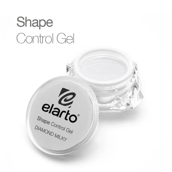 ELARTO - Żel budujący z tiksotropią mleczno-biały Shape Control Gel Diamond Milky 5g