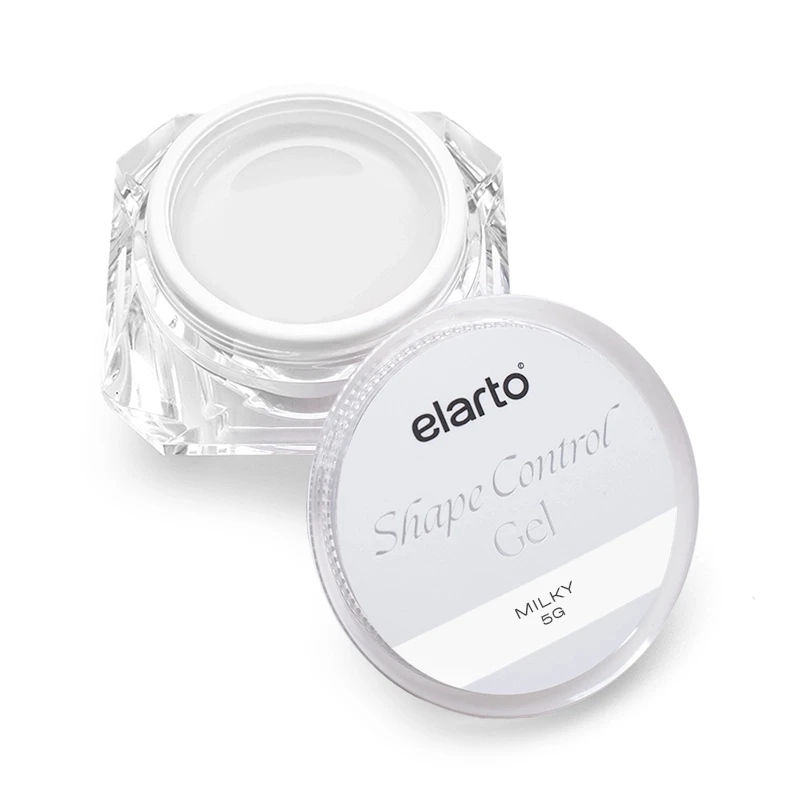 ELARTO - Żel budujący z tiksotropią mleczno-biały Shape Control Gel Milky 5g