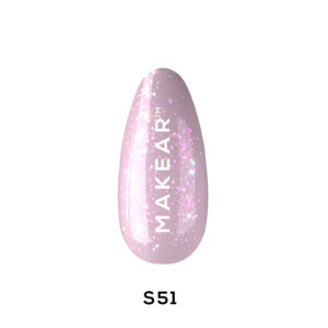 MAKEAR - Summer Lineup - Lakier hybrydowy - S51 Violet Groovy TERMIN DO MAJA !