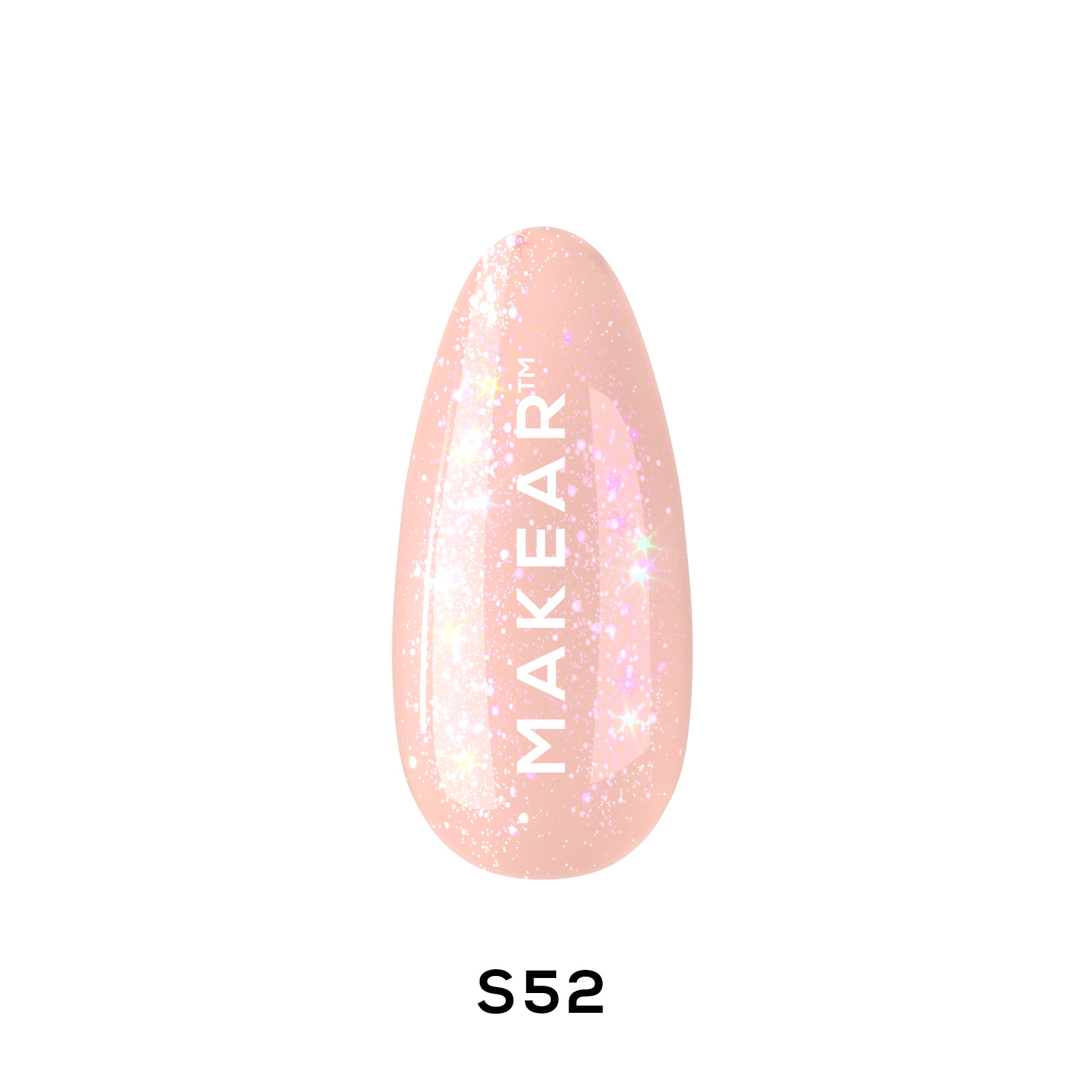 MAKEAR - Summer Lineup - Lakier hybrydowy - S52 Glitter Idol TERMIN DO MAJA !