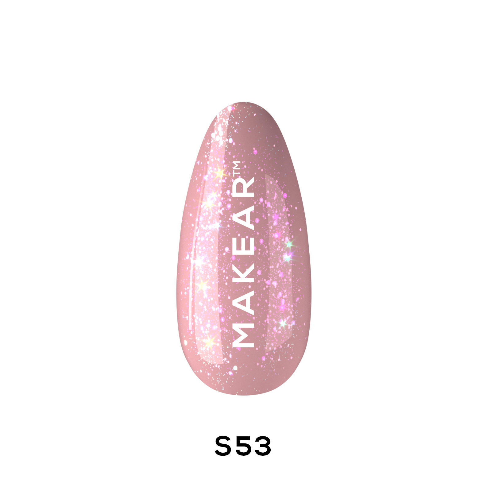 MAKEAR - Summer Lineup - Lakier hybrydowy - S53 Famous One TERMIN DO MAJA !