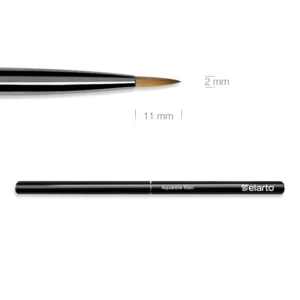 ELARTO - Pędzel do zdobień z metalową rączką Aquarelle Maxi