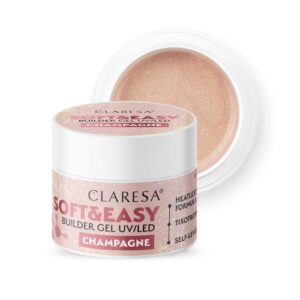 CLARESA - Claresa Żel budujący SOFT&EASY builder gel champagne 90g