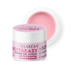 CLARESA - Claresa Żel budujący SOFT&EASY builder gel milky pink 45g
