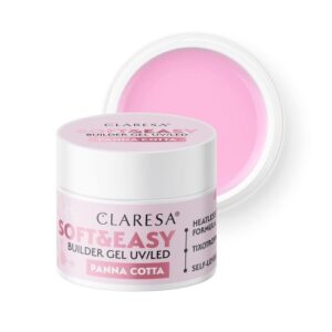 CLARESA - Claresa Żel budujący SOFT&EASY builder gel panna cotta 90g