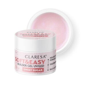 CLARESA - Claresa Żel budujący SOFT&EASY builder gel sweet sugar 45g