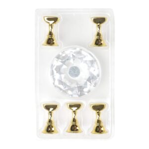 NAILS COMPANY - Holder do wzorów duży - Przezroczysty