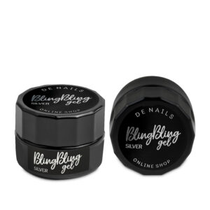 DE NAILS  - Bling Bling Gel Silver 6g