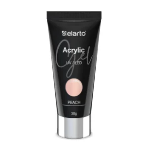 ELARTO - Akrylożel brzoskwiniowy do budowania paznokci Acrylic Gel Peach 30g