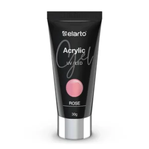 ELARTO - Akrylożel beżowy do budowania paznokci Acrylic Gel Rose 30g