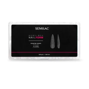 SEMILAC -  Acrylgel nail form Pointed 120szt.