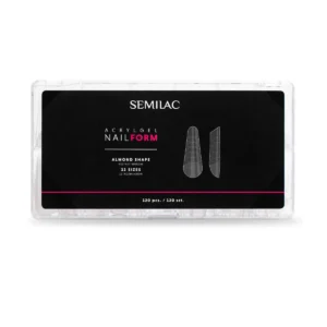 SEMILAC - Acrylgel nail form Almond 120szt.