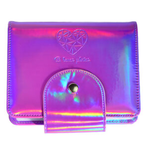 B. LOVES PLATES - Organizer na płytki XL – HOLO fioletowy