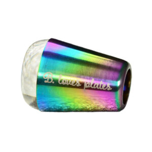 B. LOVES PLATES - Stempel Rainbow Crystal Clear – przeźroczysty
