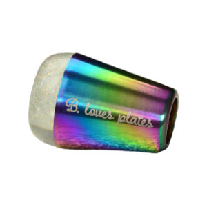 B. LOVES PLATES - Stempel Rainbow Holo Clear – przeźroczysty