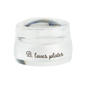 B. LOVES PLATES - Stempel Clear View – przeźroczysty