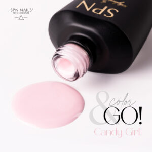 SPN NAILS - Rubber Base COLOR & GO! Candy Girl 10ml