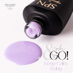 SPN NAILS - Rubber Base COLOR & GO! Keep Calm, Baby 10ml