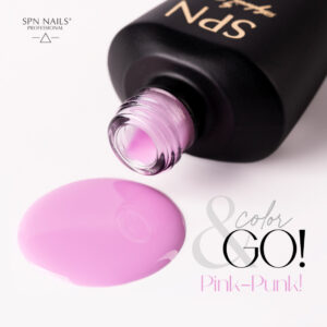 SPN NAILS - Rubber Base COLOR & GO! Pink-Punk! 10ml