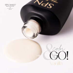 SPN NAILS - Rubber Base COLOR & GO! Vanilla 10ml