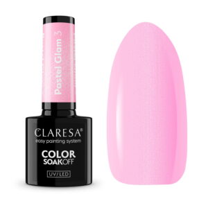 CLARESA - Lakier hybrydowy Pastel Glam 3 -5g