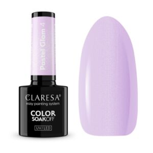 CLARESA - Lakier hybrydowy Pastel Glam 4 -5g