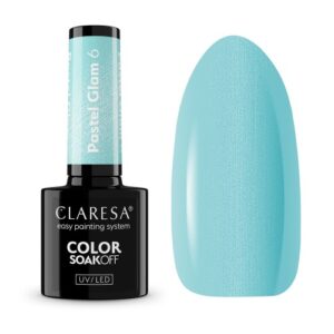 CLARESA - Lakier hybrydowy Pastel Glam 6 -5g