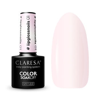CLARESA - Lakier hybrydowy #lipglossnails 01/5g