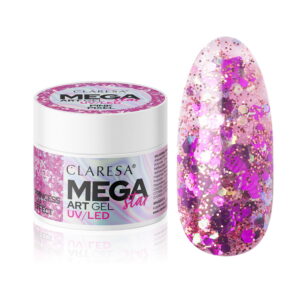 CLARESA - Żel do zdobień MEGASTAR PINK PIXEL - 10g