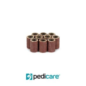 PEDICARE - Walec ścierny 6,3mm ziarno 150 brązowy 10szt