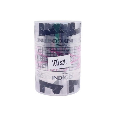 Formy / Szablony transparentne Indigo – 100 sztuk