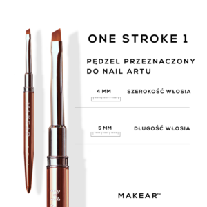 MAKEAR - Pędzel One Stroke 1