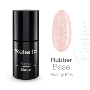 ELARTO - Baza hybrydowa Rubber Base Flashline Peachy Pink 7ml