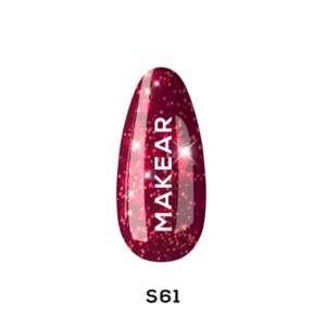 MAKEAR - S61 Cherry Star - Lakier hybrydowy Makear