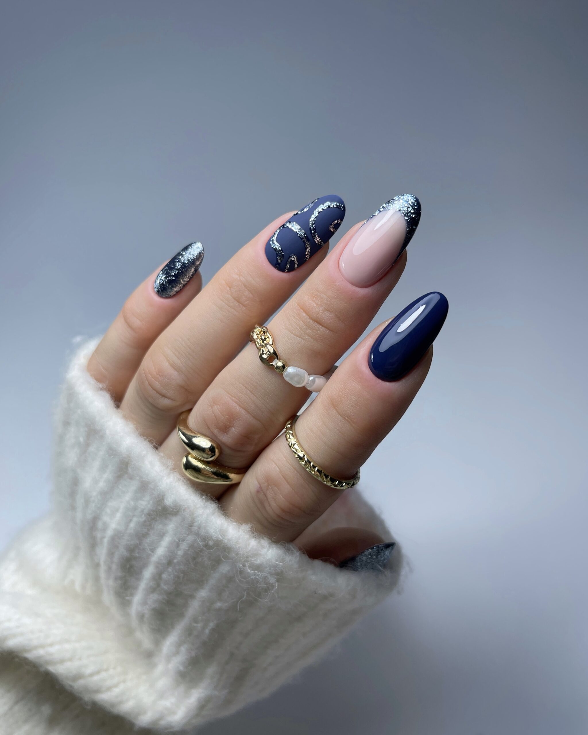 DE NAILS - Bling Bling Gel Graphite 6g - Image 4